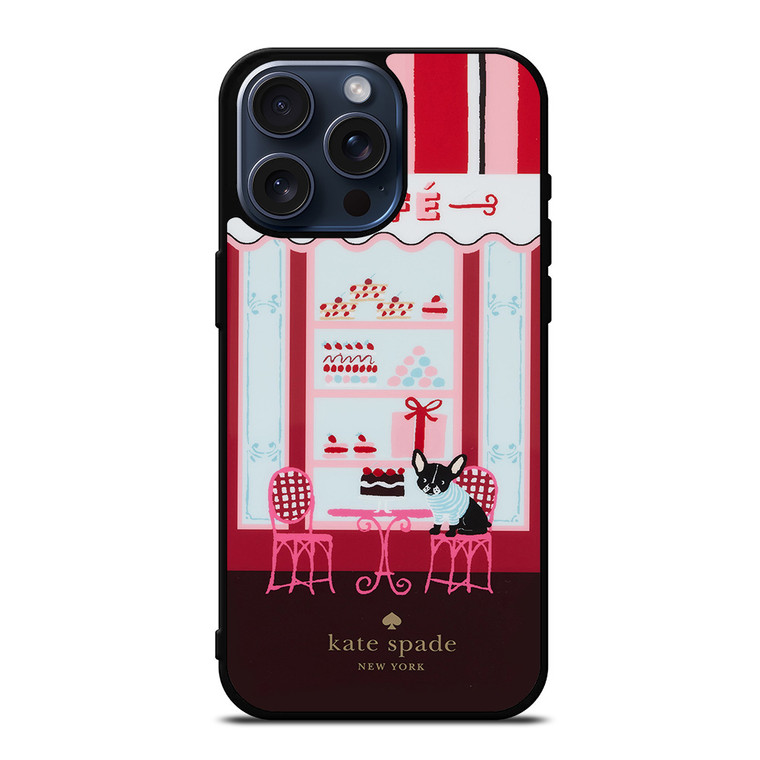 KATE SPADE NEW YORK CAFE iPhone 15 Pro Max Case KATE SPADE NEW YORK CAFE iPhone 15 Pro Max Case