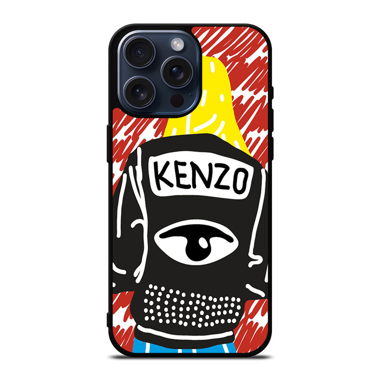 KENZO PARIS ART iPhone 15 Pro Max Case