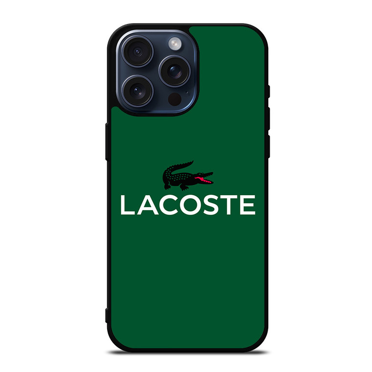 LACOSTE LOGO iPhone 15 Pro Max Case