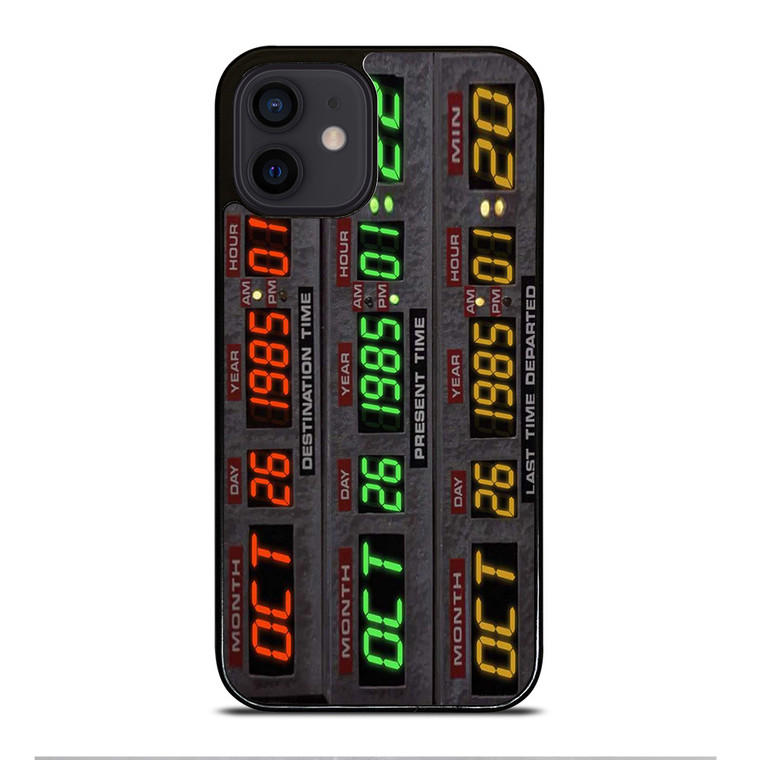 TIME CIRCUITS BACK TO THE FUTURE iPhone 12 Mini Case