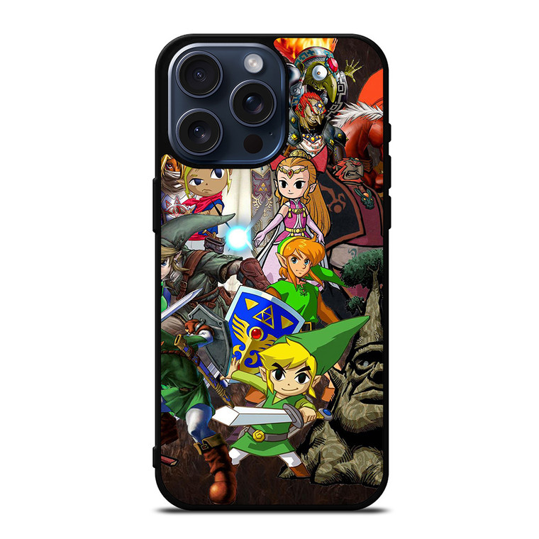 LEGEND OF ZELDA CARACTER iPhone 15 Pro Max Case