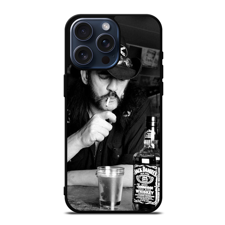 LEMMY WHISKY BOTTLE MOTORHEAD iPhone 15 Pro Max Case