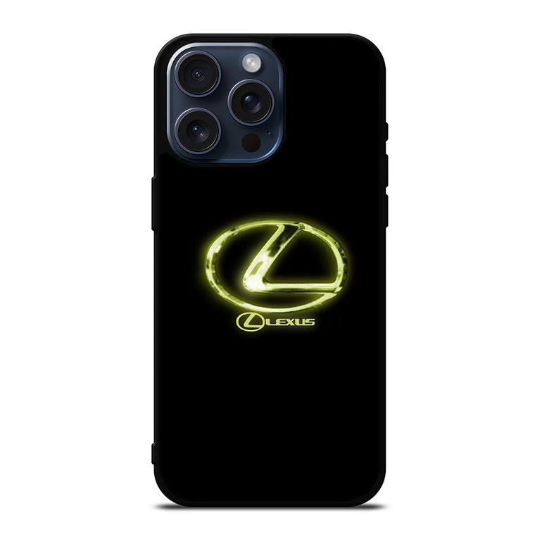 LEXUS CAR GREEN LOGO iPhone 15 Pro Max Case