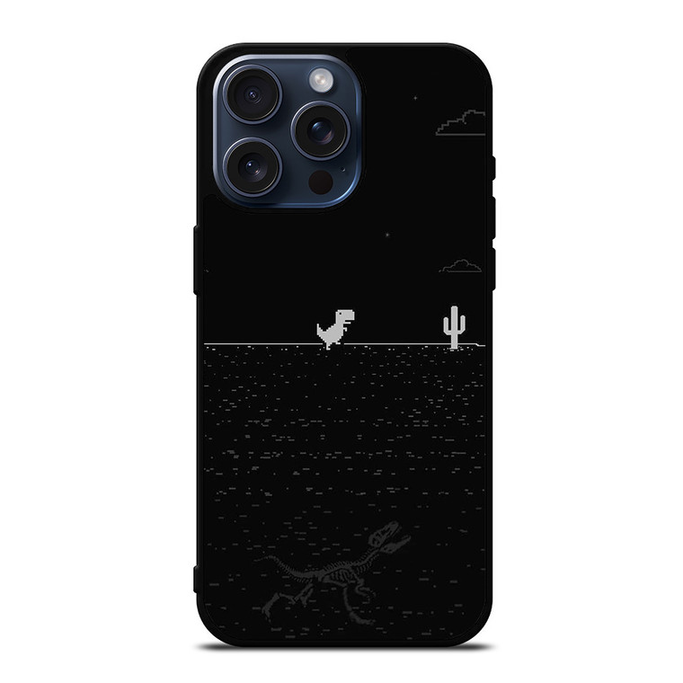 LOST INTERNET T-REX GAME iPhone 15 Pro Max Case