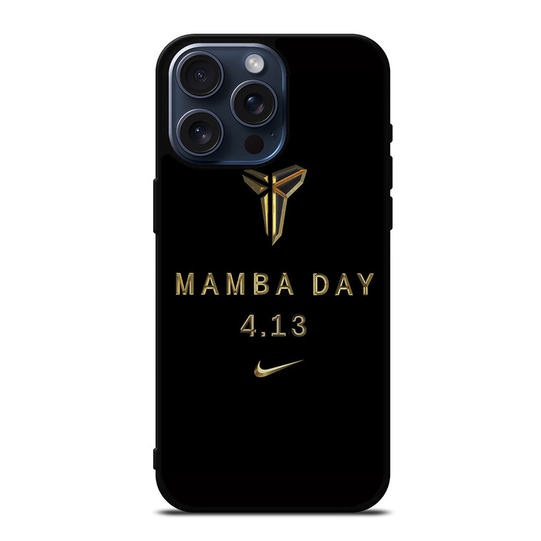 MAMBA DAY KOBE BRYANT iPhone 15 Pro Max Case