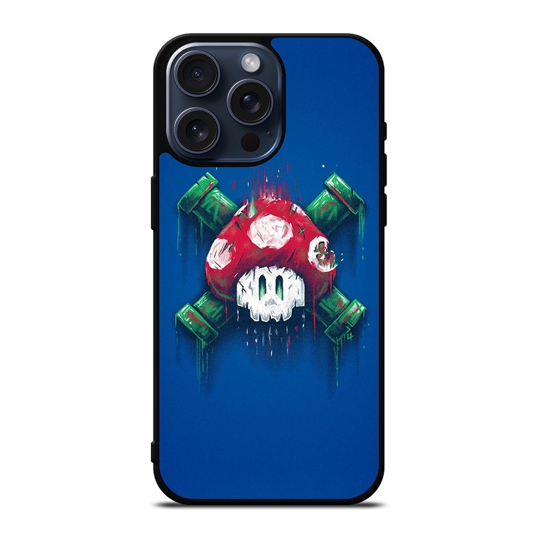 MARIO BROSS DEAD MUSHROOM iPhone 15 Pro Max Case