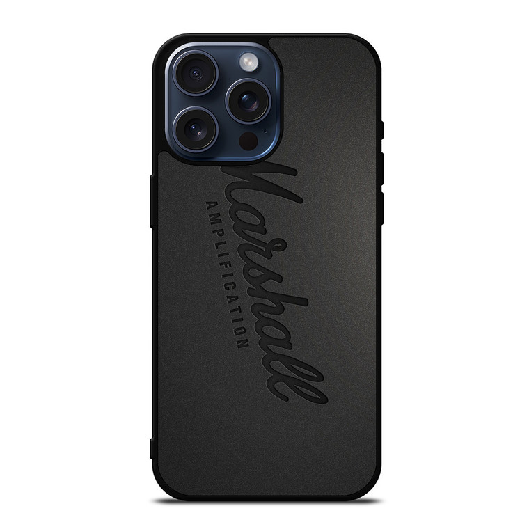 MARSHALL AMPLIFICATION LOGO iPhone 15 Pro Max Case