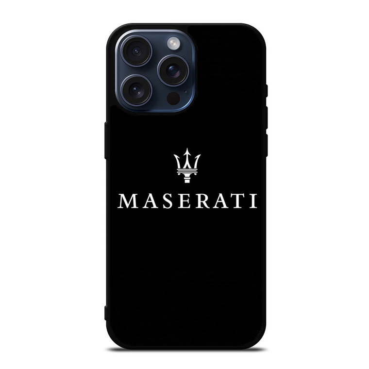 MASERATI ICON LOGO iPhone 15 Pro Max Case