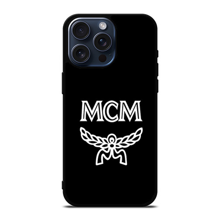 MCM WORLDWIDE SIMPLELOGO iPhone 15 Pro Max Case