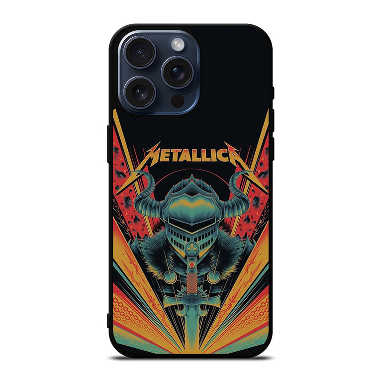 METALLICA LOGO KNIGHT iPhone 15 Pro Max Case