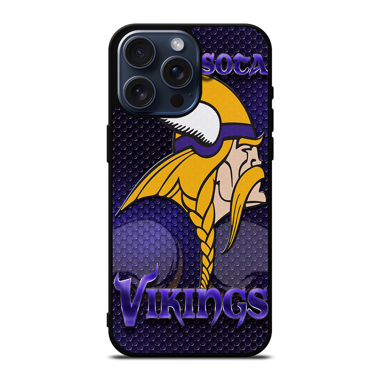 MINNESOTA VIKINGS FOOTBALL LOGO iPhone 15 Pro Max Case