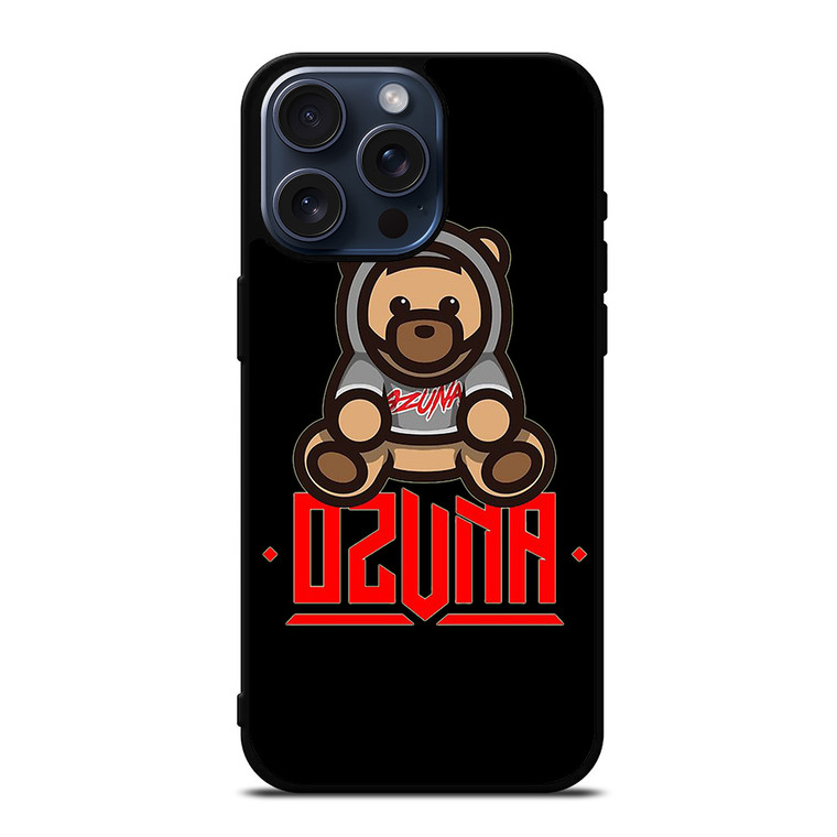 MOSCHINO BEAR WHITE OZUNA iPhone 15 Pro Max Case