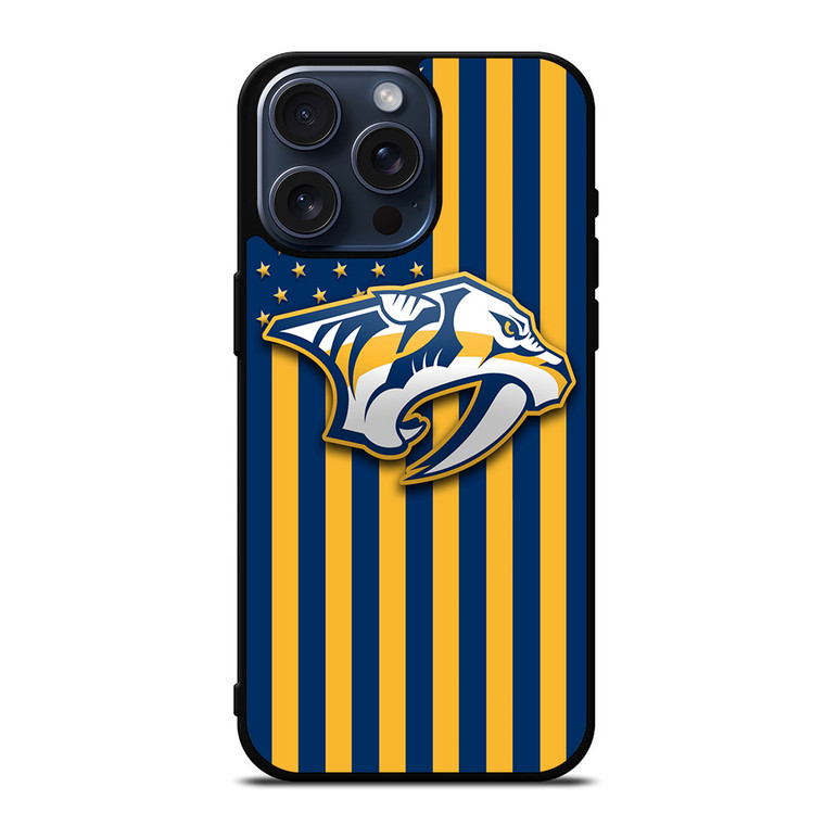 NASHVILLE PREDATORS iPhone 15 Pro Max Case