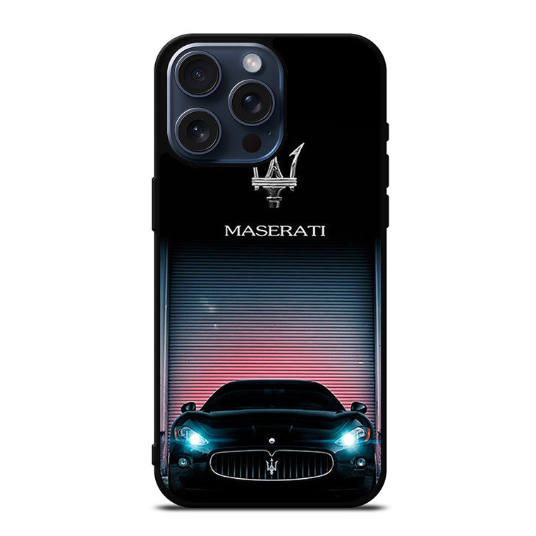 NEW MASERATI Logo iPhone 15 Pro Max Case