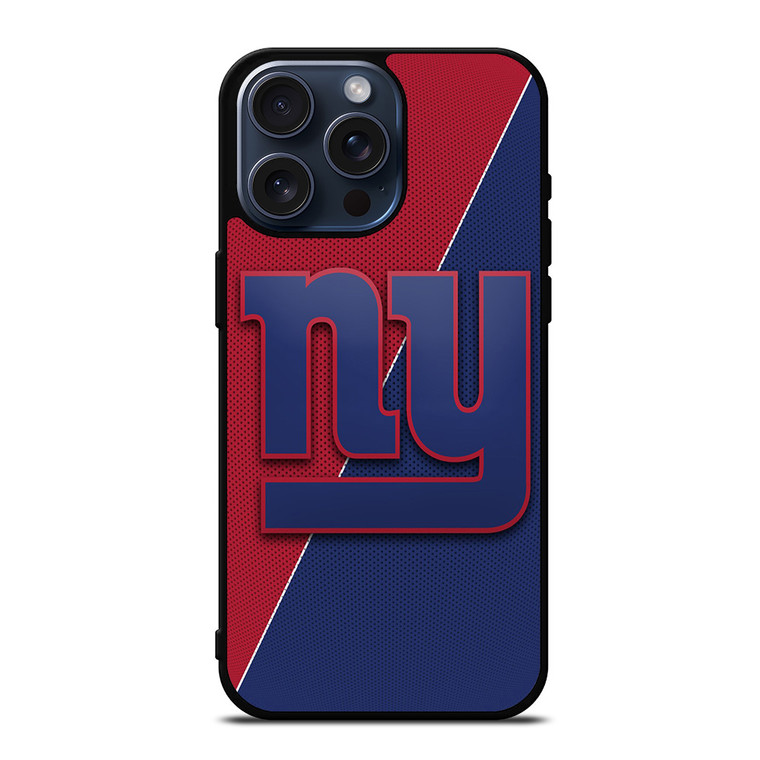 NEW YORK GIANTS JERSEY STYLE iPhone 15 Pro Max Case