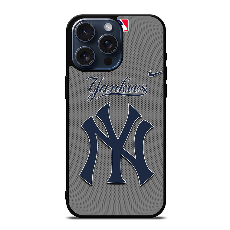 NEW YORK YANKEES LOGO MLB iPhone 15 Pro Max Case NEW YORK YANKEES LOGO MLB iPhone 15 Pro Max Case