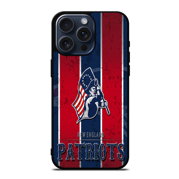 NFL TEAM LOGO NEW ENGLAND PATRIOTS iPhone 15 Pro Max Case