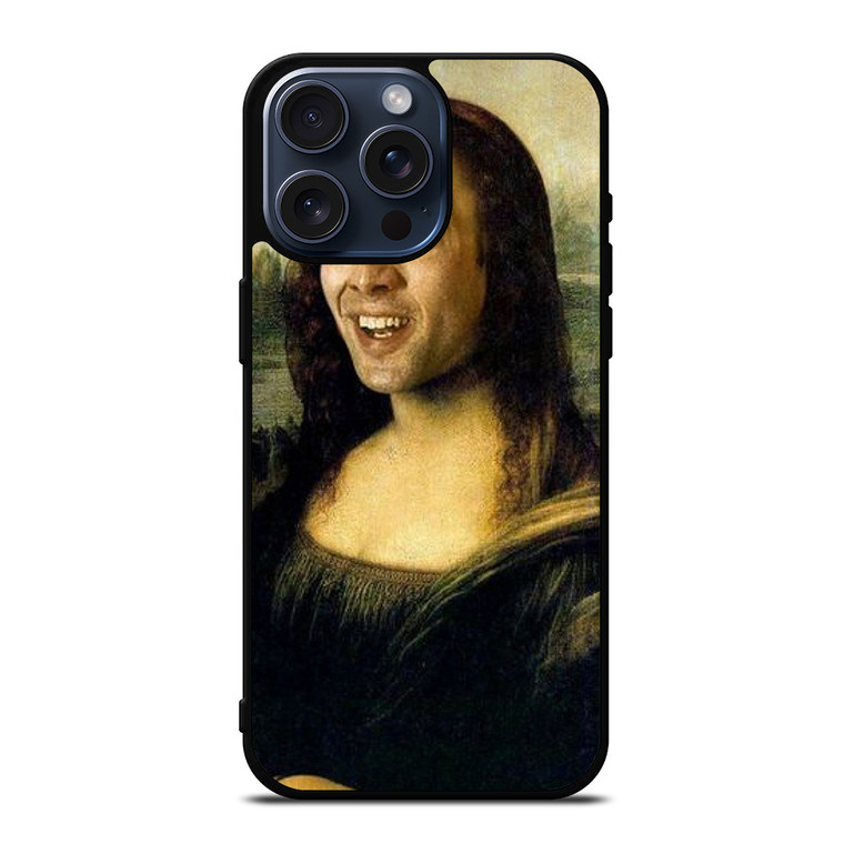 NICOLAS CAGE MONALISA 2 iPhone 15 Pro Max Case