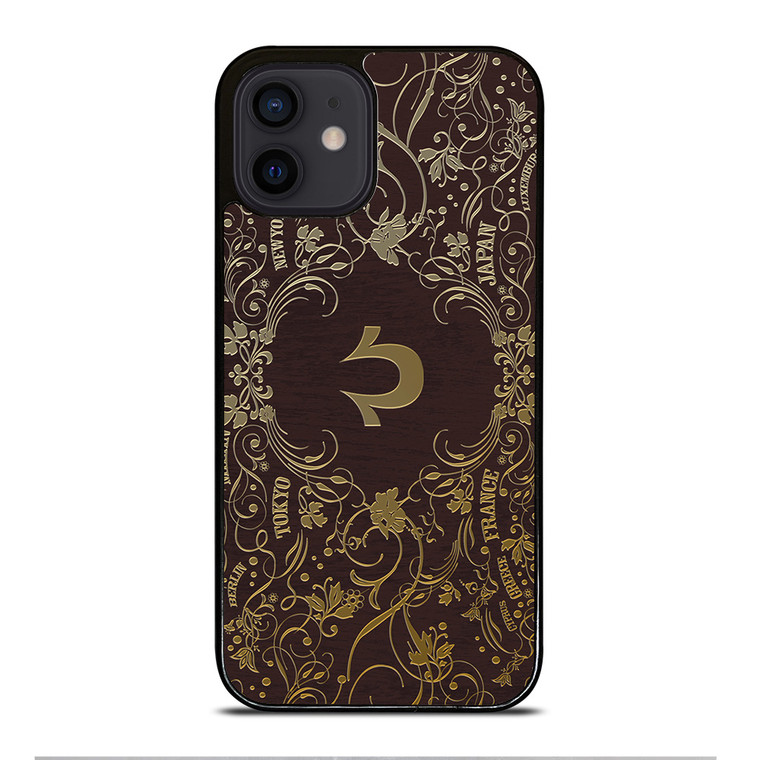 TRUE RELIGION GOLD ART iPhone 12 Mini Case