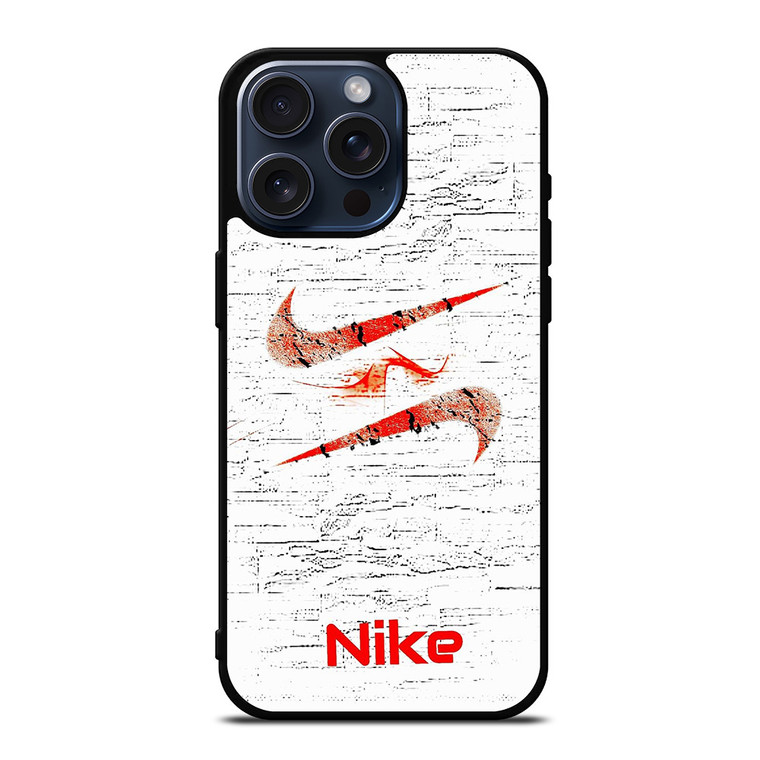 NIKE WALL PATTERN iPhone 15 Pro Max Case