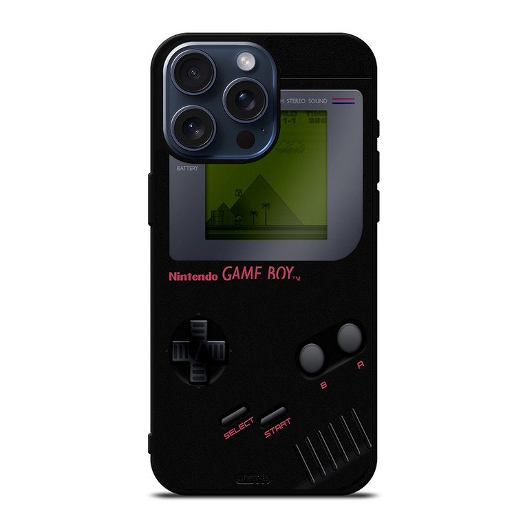 NINTENDO GAME BOY NATION iPhone 15 Pro Max Case