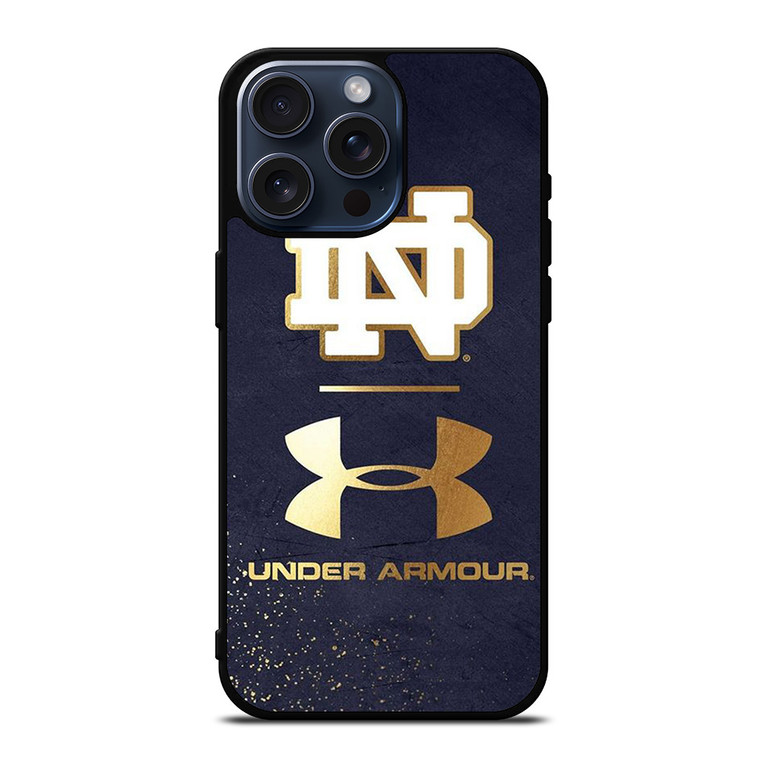 NOTRE DAME UNDER ARMOUR iPhone 15 Pro Max Case