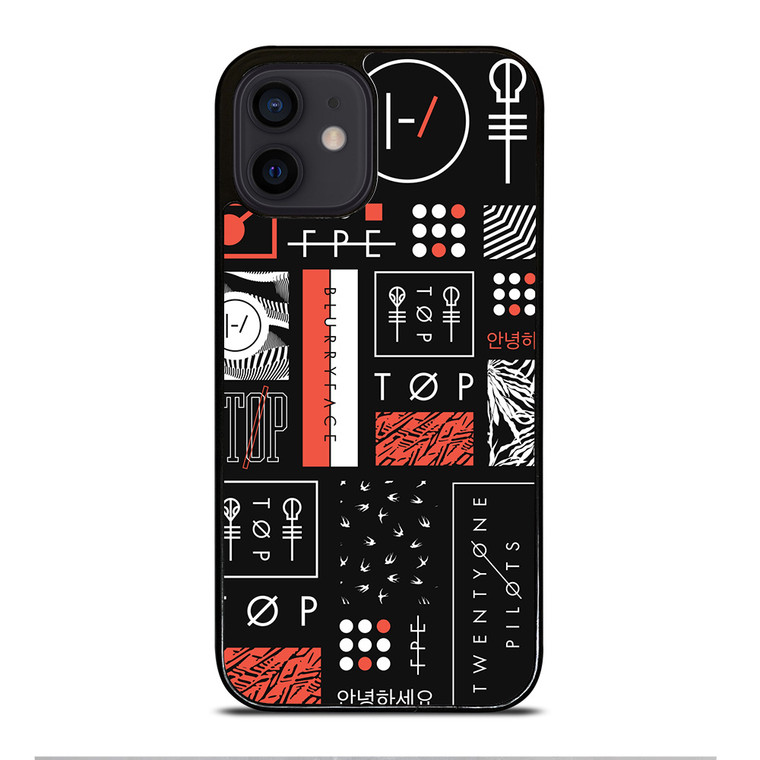 TWENTY ONE PILOTS BLURRYFACE ART iPhone 12 Mini Case