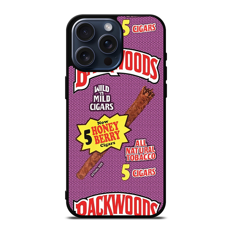 ONLY BACKWOODS CIGARS iPhone 15 Pro Max Case