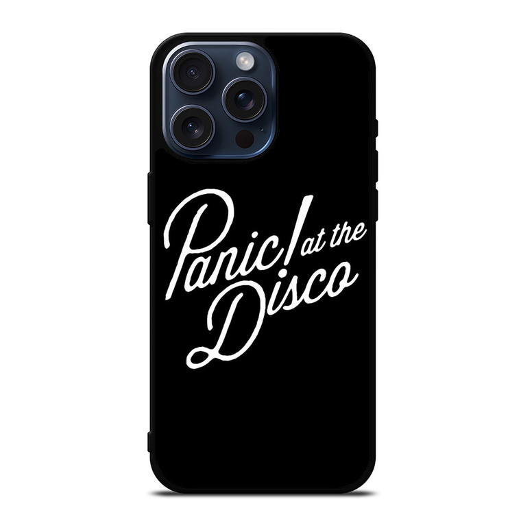 PANIC AT THE DISCO BLACK WHITE iPhone 15 Pro Max Case