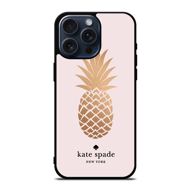 PINEAPPLE KATE SPADE iPhone 15 Pro Max Case