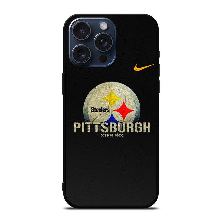 PITTSBURGH STEELERS LOGO iPhone 15 Pro Max Case PITTSBURGH STEELERS LOGO iPhone 15 Pro Max Case