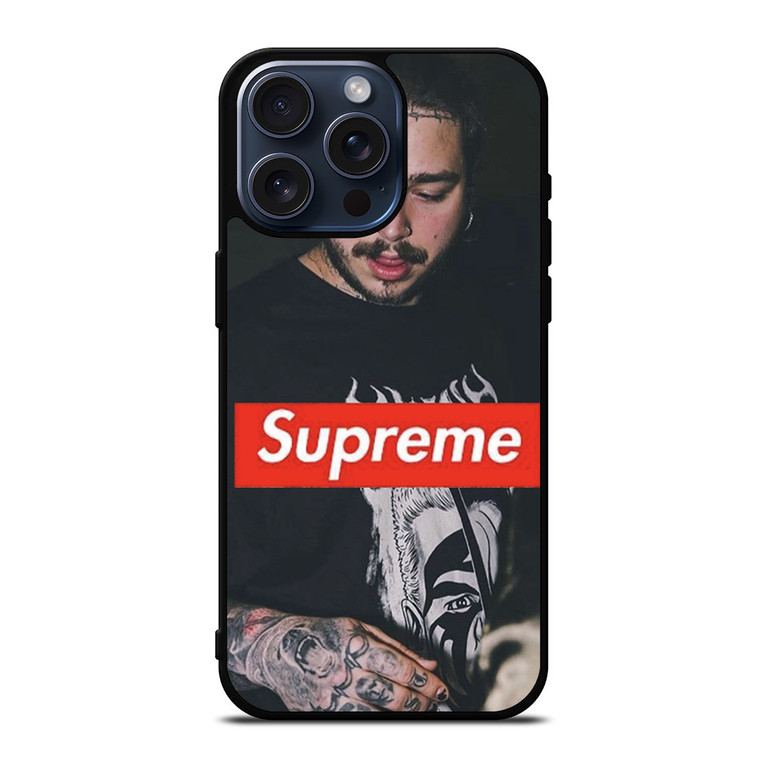 POST MALONE SUPREME iPhone 15 Pro Max Case