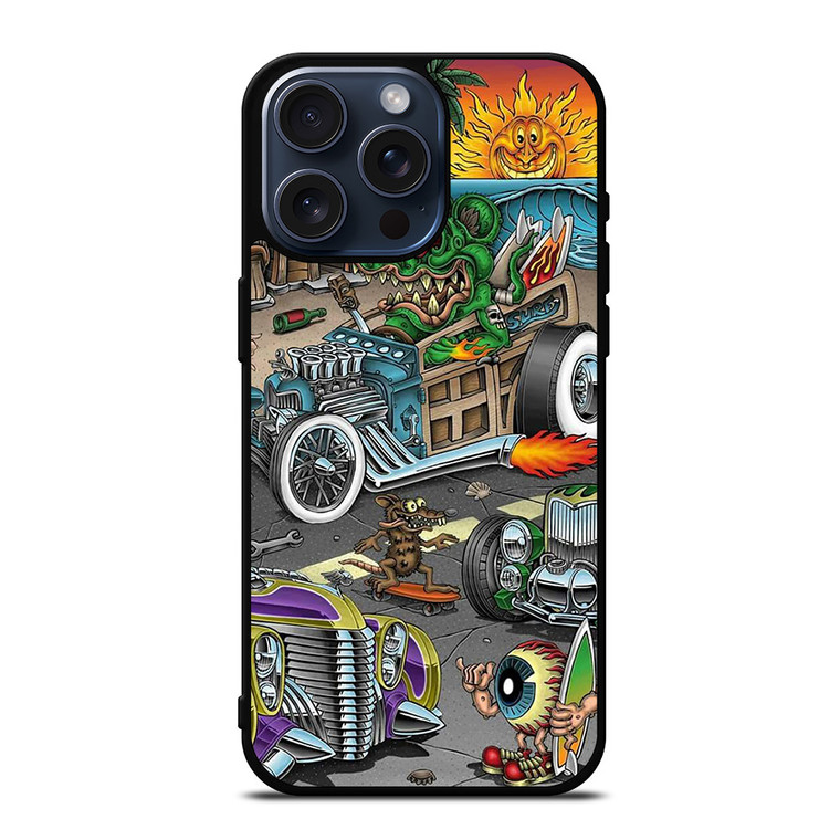 RAT FINK SPEEDLESS 2 iPhone 15 Pro Max Case