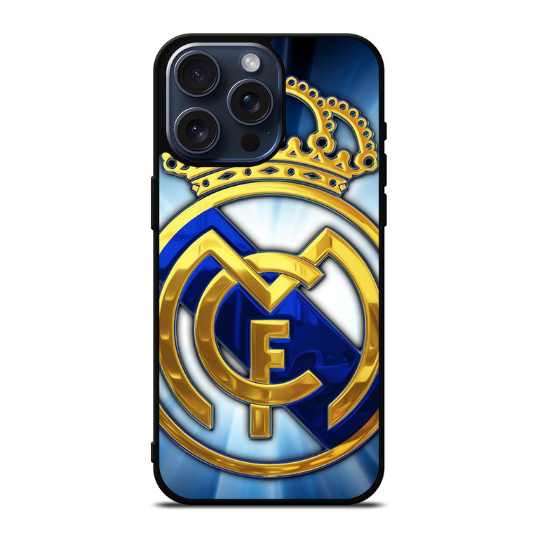 REAL MADRID SHINE LOGO iPhone 15 Pro Max Case