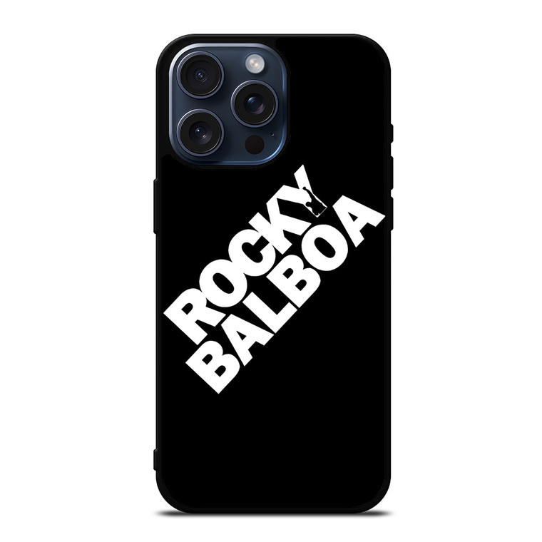 ROCKY BALBOA LOGO iPhone 15 Pro Max Case