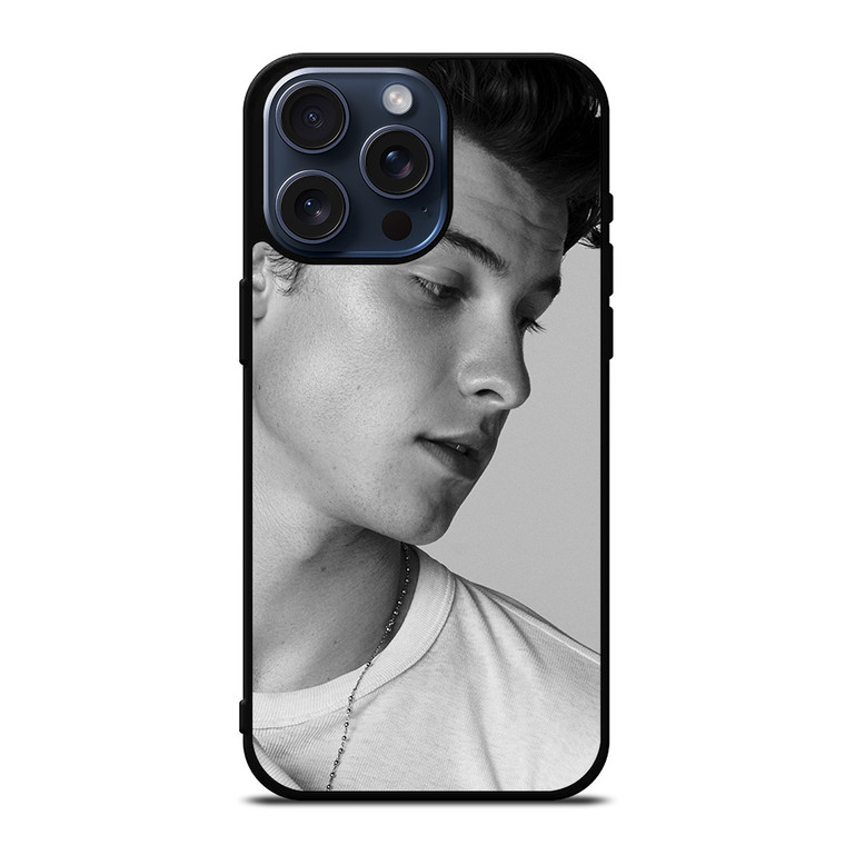SHAWN MENDES BLACK AND WHITE iPhone 15 Pro Max Case