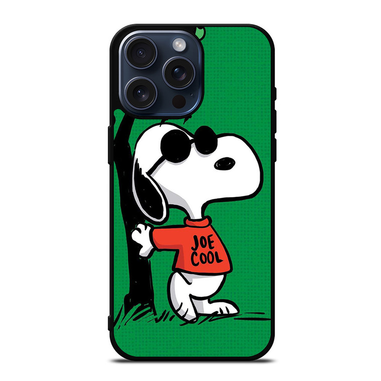 SNOOPY JOE COOL THE PEANUTS iPhone 15 Pro Max Case SNOOPY JOE COOL THE PEANUTS iPhone 15 Pro Max Case