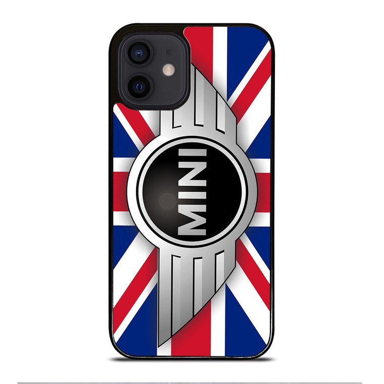 UNION JACK BLUE MINI COPER LOGO iPhone 12 Mini Case