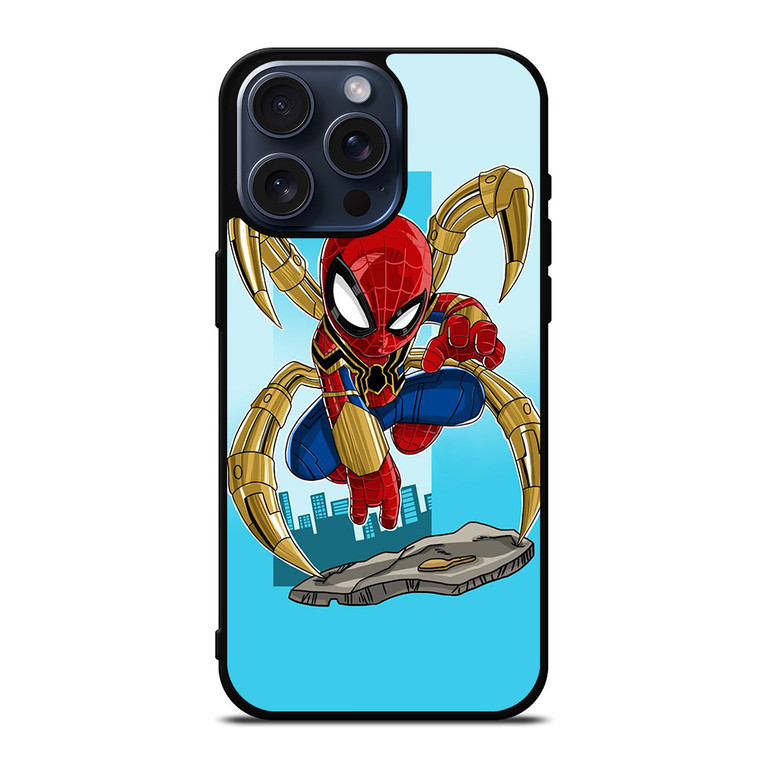 SPIDERMAN IRON SPIDER KAWAII MARVEL iPhone 15 Pro Max Case