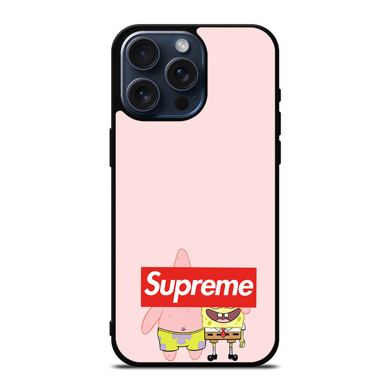SPONGEBOB PATRICK SUPREME iPhone 15 Pro Max Case