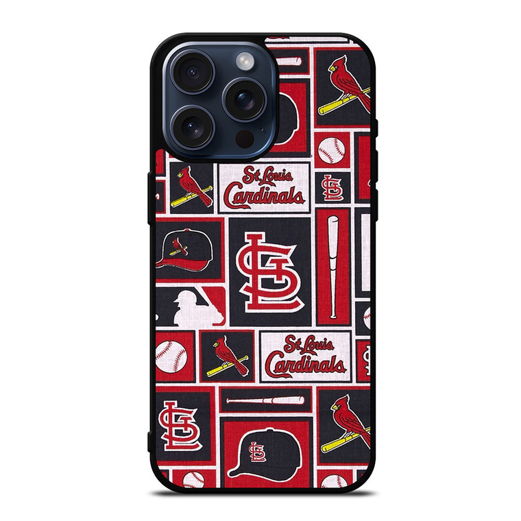ST LOUIS CARDINALS BASEBALL iPhone 15 Pro Max Case