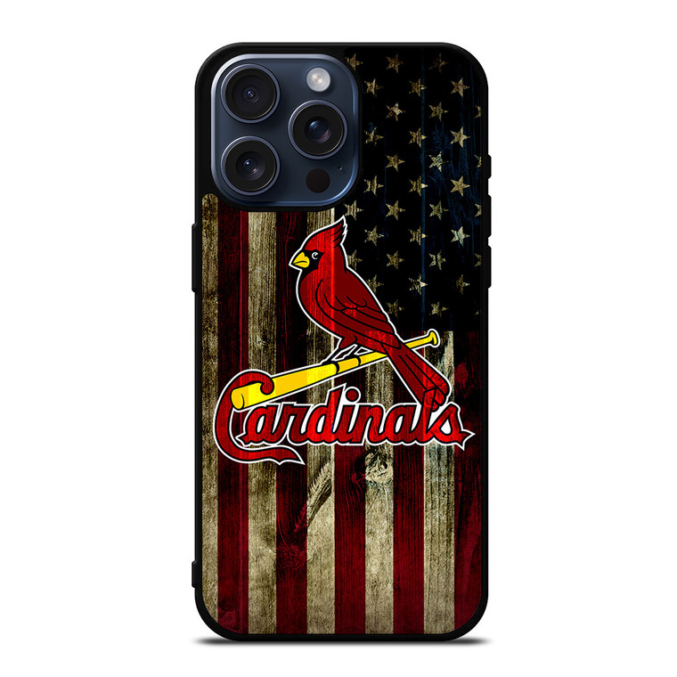 ST LOUIS CARDINALS MLB NEW iPhone 15 Pro Max Case