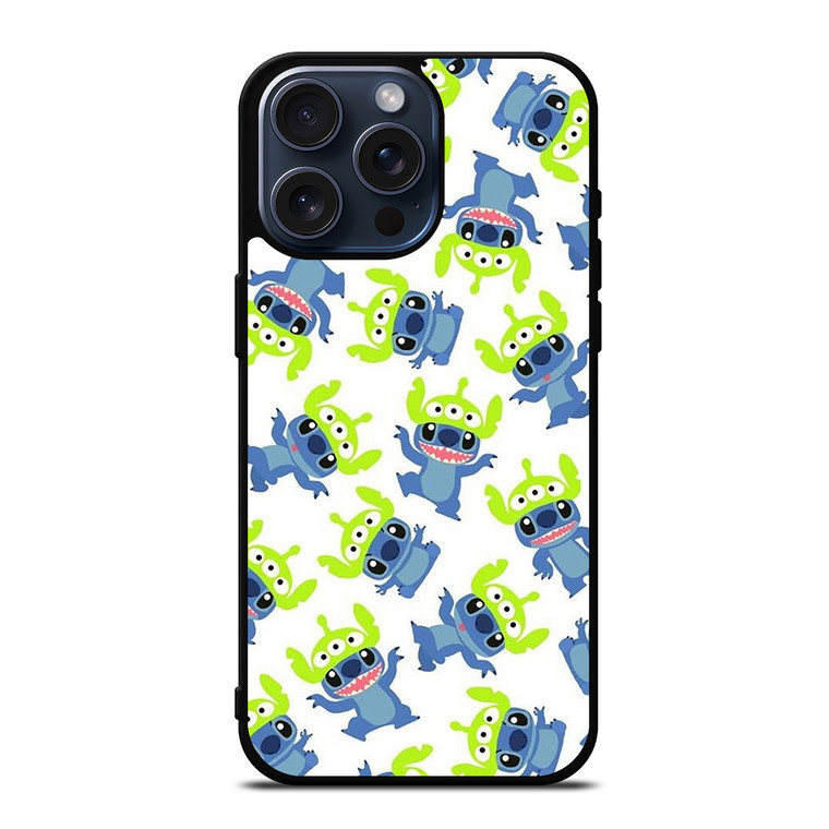 STITCH ALIEN COLLAGE iPhone 15 Pro Max Case STITCH ALIEN COLLAGE iPhone 15 Pro Max Case
