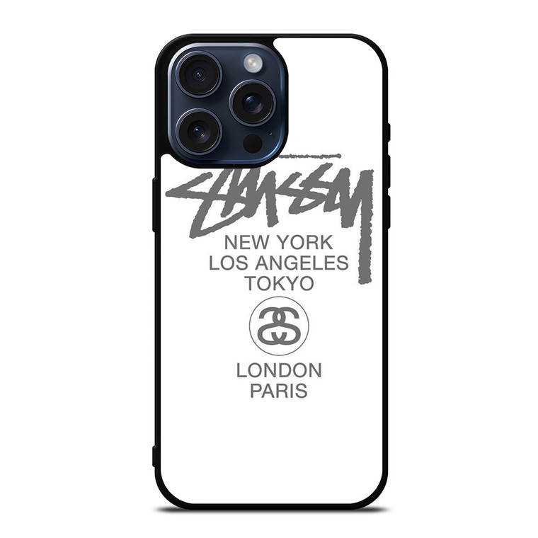 STUSSY LOGO iPhone 15 Pro Max Case