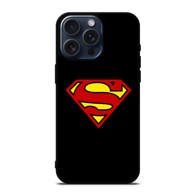 SUPERMAN CLASSIC LOGO iPhone 15 Pro Max Case