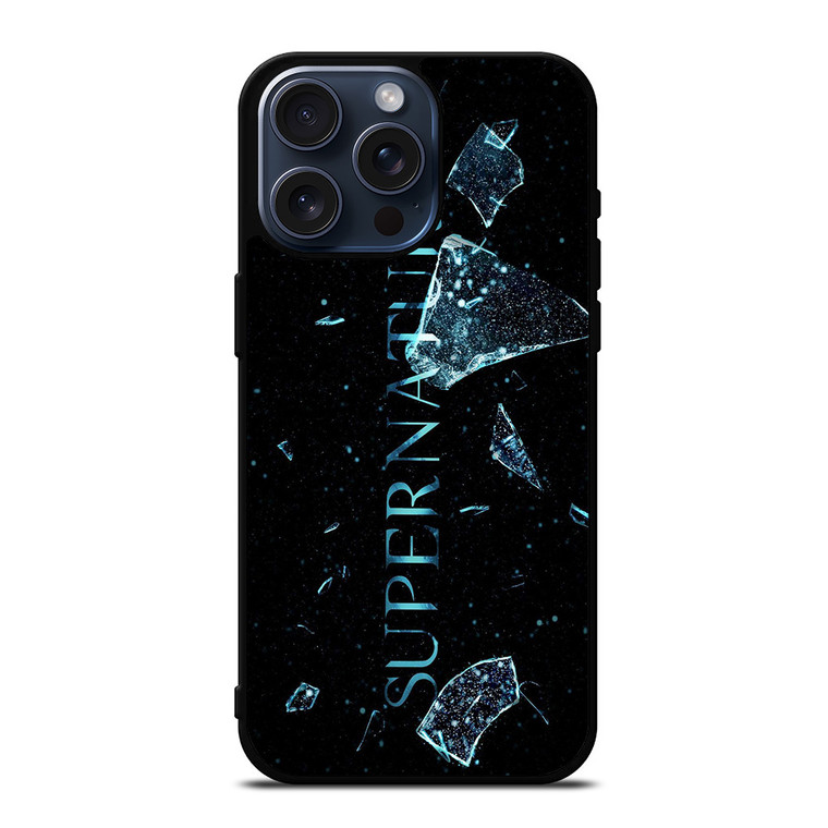 SUPERNATURAL CRACKED GLASS iPhone 15 Pro Max Case