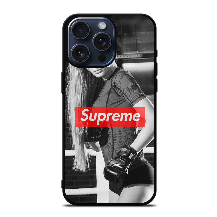 SUPREME LADIES BOXING iPhone 15 Pro Max Case SUPREME LADIES BOXING iPhone 15 Pro Max Case