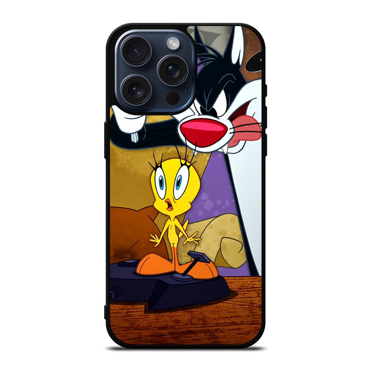 SYLVESTER AND TWEETY iPhone 15 Pro Max Case SYLVESTER AND TWEETY iPhone 15 Pro Max Case