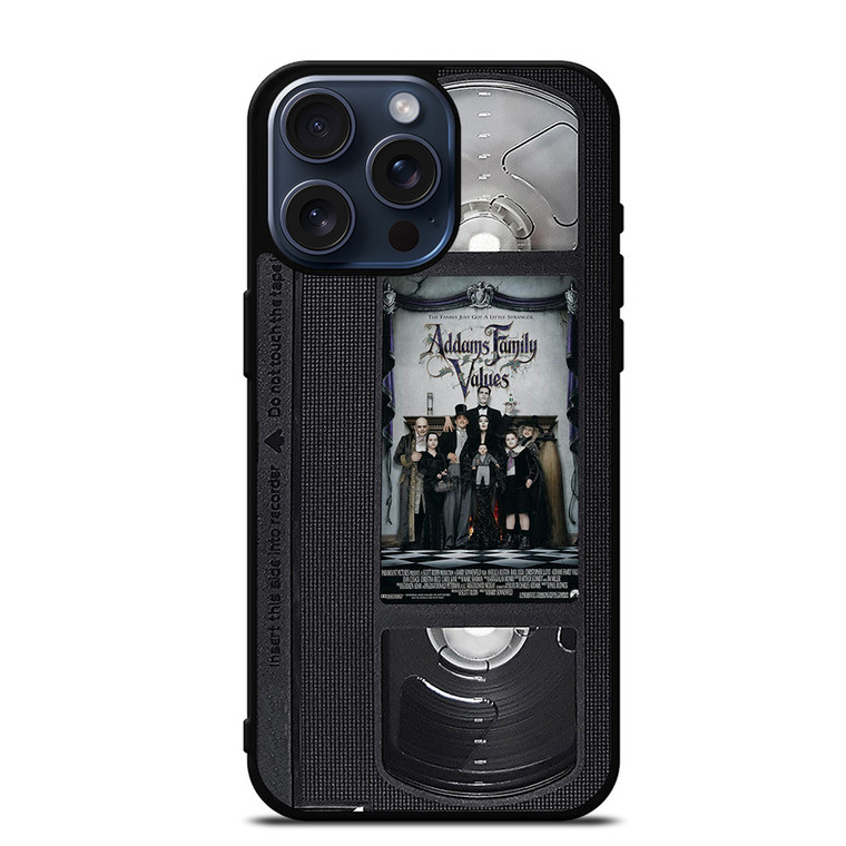 THE ADAMS FAMILY HORROR MOVIE TAPE iPhone 15 Pro Max Case