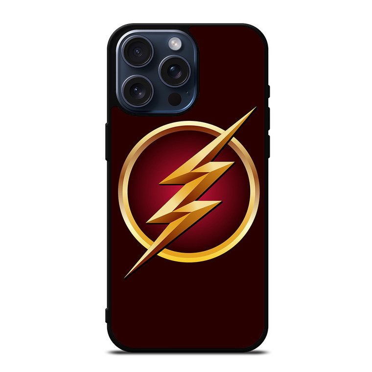 THE FLASH LOGO ICON iPhone 15 Pro Max Case